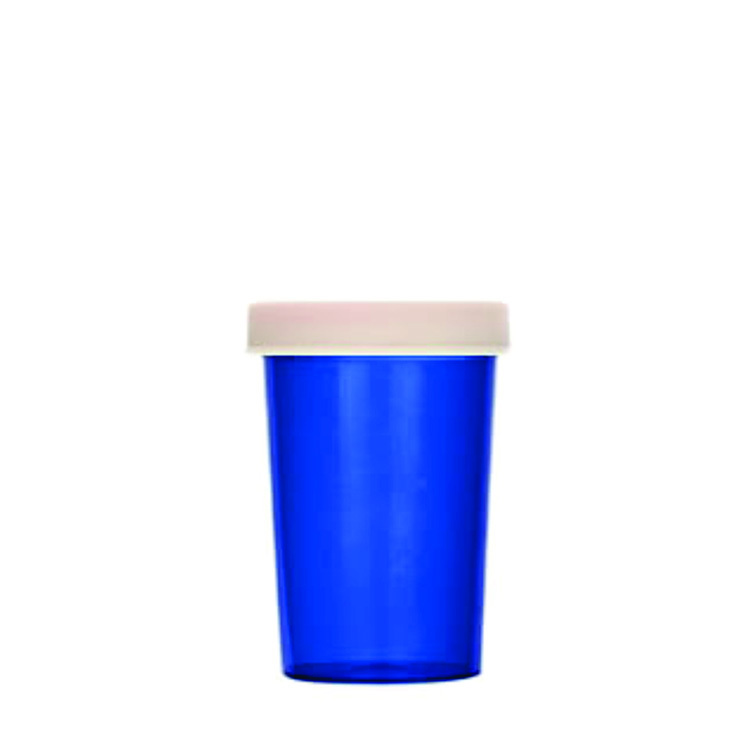 Push & Turn Child Resistant Bottles - Blue - 20 dram (360 units/Box)