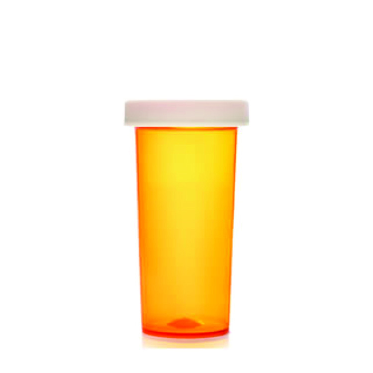 Push & Turn Child Resistant Bottles - Amber - 30 dram (240 units/Box)