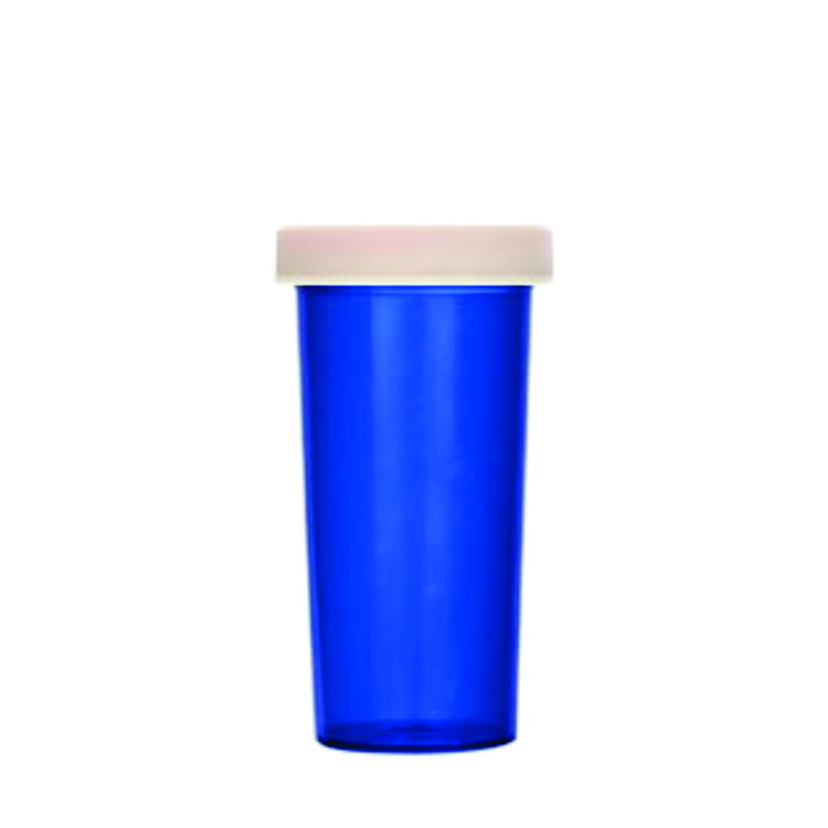 Push & Turn Child Resistant Bottles - Blue - 30 dram (240 units/Box)
