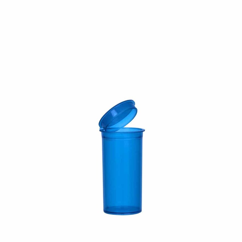 Philips Rx Pop Top Bottle - Translucent Blue - 13 dram - 315 Units