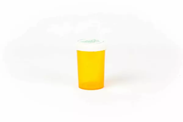 Push & Turn Child Resistant Veterinary Bottles - Amber - 20 dram