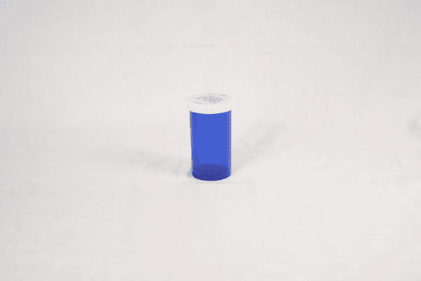 Blue Push-N-Turn ScriptPro Compatible Vials 40 Dram-120 Vials/Case