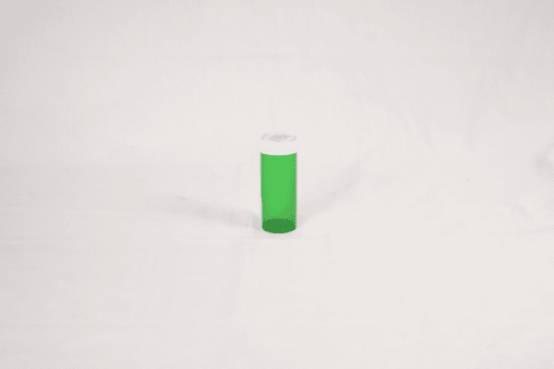 Green Push-N-Turn ScriptPro Compatible Vials 20 Dram-180 Vials/Case